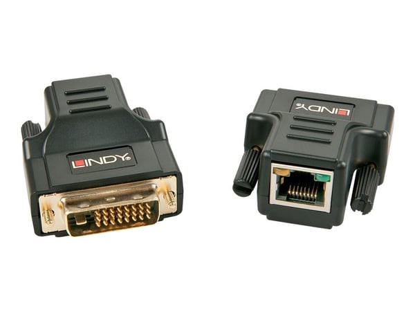 LINDY CAT6/6a DVI Extender - Videoforlenger - opp til 30 m