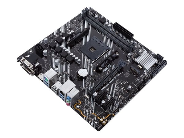 ASUS PRIME B450M-K II - Hovedkort - micro ATX - Socket AM4 - AMD B450 Chipset - USB 3.2 Gen 1 - Gigabit LAN - innbygd grafikk (CPU kreves) - HD-lyd...