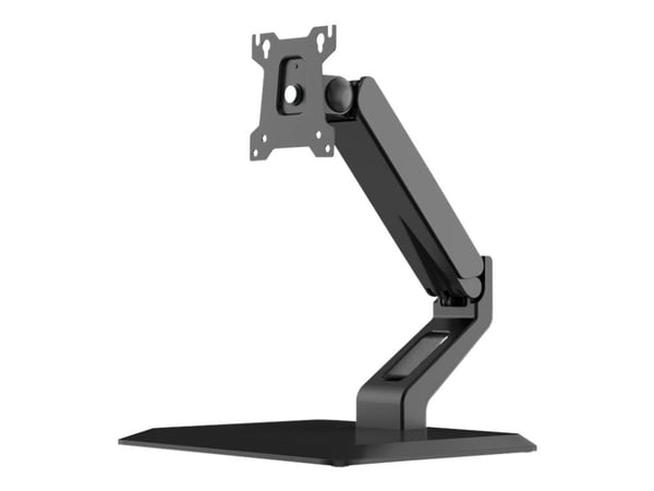 Multibrackets M Deskstand Touch Basic - Ställ - justerbar arm - för Allt-i-ett/LCD-skärm/pekskärm - stål, aluminium, plast - mattsvart - skärmstorl...