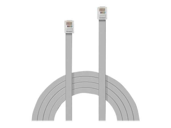Lindy - Telefonkabel - RJ-12 (hann) til RJ-12 (hann) - 2 m