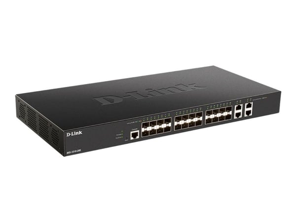 D-Link DXS 1210-28S - Switch - smart - 24 x 10GBase-X + 4 x 10Gb Ethernet - rackmonterbar