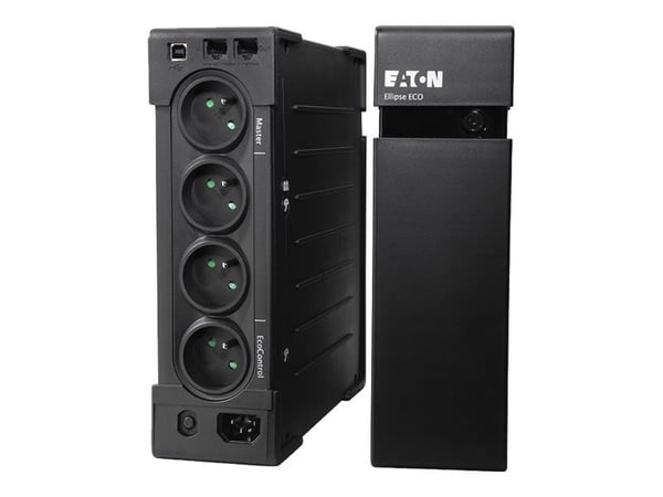 Eaton Ellipse ECO 1600 FR USB - UPS - AC 230 V - 1 kW - 1600 VA - USB - utgangskontakter: 8 - svart