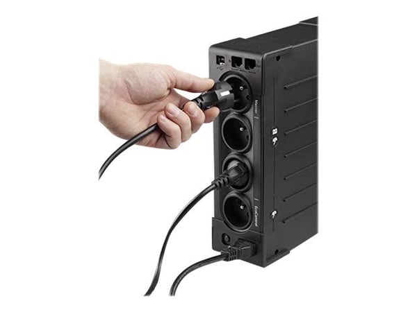Eaton Ellipse ECO 1600 FR USB - UPS - AC 230 V - 1 kW - 1600 VA - USB - utgangskontakter: 8 - svart
