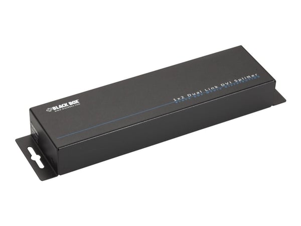 Black Box Dual-Link DVI-D Splitter, 1 x 2 - Videosplitter - stasjonær - TAA-samsvar