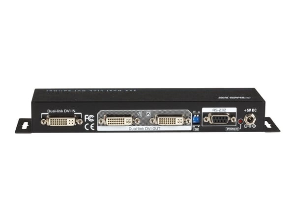 Black Box Dual-Link DVI-D Splitter, 1 x 2 - Videosplitter - stasjonær - TAA-samsvar