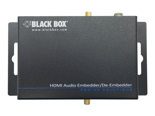 Black Box Audio Embedder/De-embedder - HDMI - Lydinnsetter/uttaker