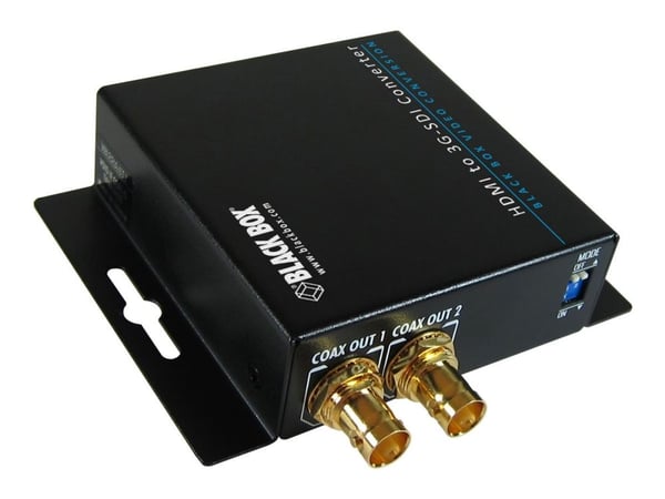 Black Box Converter HDMI til 3G-SDI/HD-SDI - Videotransformator - HDMI - HD-SDI, 3G-SDI, SD-SDI