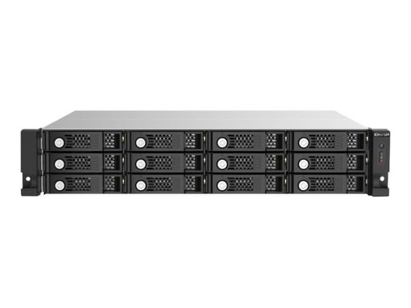 QNAP TL-R1220Sep-RP - Harddiskarray - 12 brønner (SATA-600 / SAS-3) - SAS 12Gb/s (ekstern) - kan monteres i rack - 2U