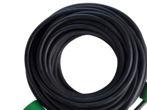E-line Kaapelisarja DK 2x1,5 - H07RN-F, DK-pistoke/jatkojohto, neopreeni, 230V/16A, 10m