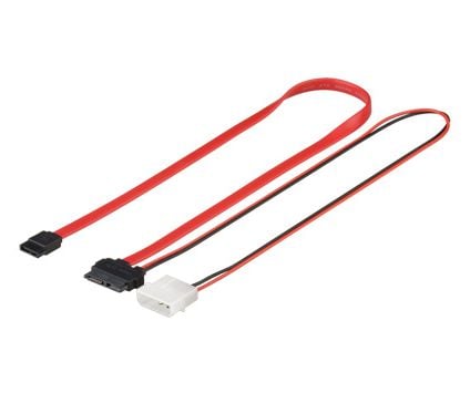 Goobay 95713, Molex (4-pin), 0,3 m, Uros, Naaras, Suora, Suora