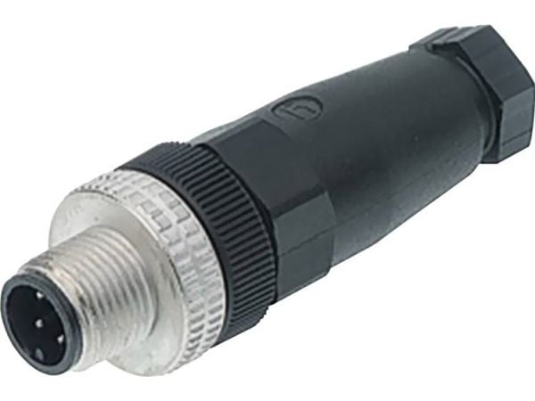 Hirschmann 933 098-100-1 Anturi, toimilaitteen liitin, M12 Liitin, suora Napaluku (RJ): 4 1 kpl 1 kpl