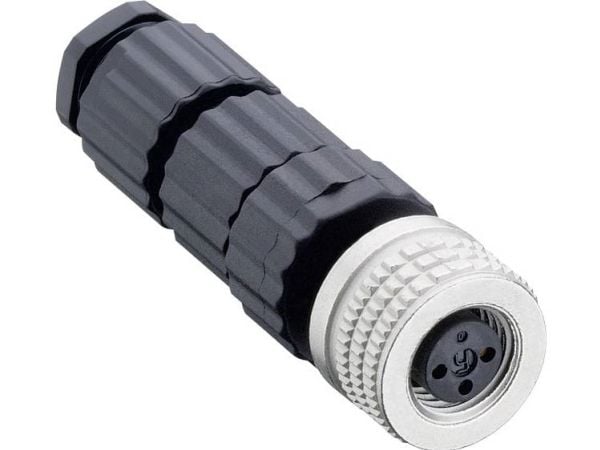 Hirschmann 933 366-100-1 Svart ELKA 3008 V kabeldosa 1 st