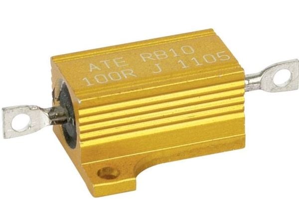 ATE Electronics RB10/1-47R-J effektmotstand 47 O med aksialt gjenger 12 W 5 % 1 stk