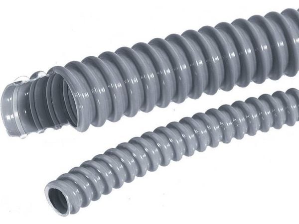 LAPP 61747390-10 SILVYN® EL 22x27,7 SGY Bølgerør Sølvgrå (RAL 7001) 22 mm 10 m 10 m