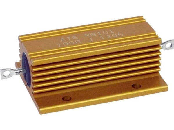 ATE Elektroniikka RB101-2R7-J-6 Korkea kuormitusvastus 2,7 Ω aksiaalijohdolla 100 W 5 % 6 kpl 6 kpl