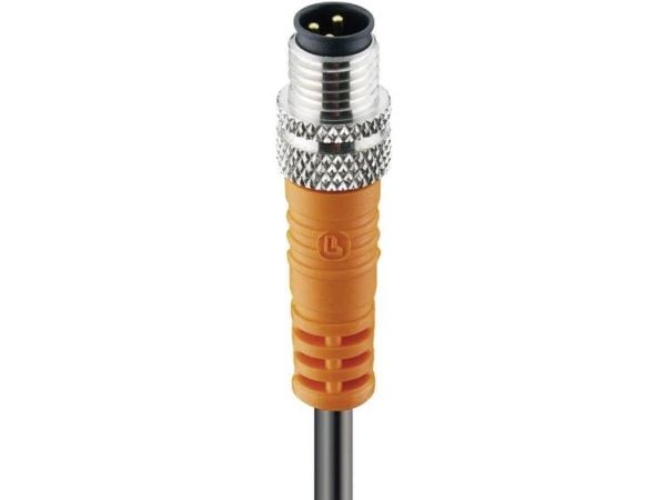 Lumberg Automation 43648-1 Anturi, toimilaitteen liitin, M8 Liitin, suora 5,00 m Napaluku (RJ): 3 1 kpl 1 kpl