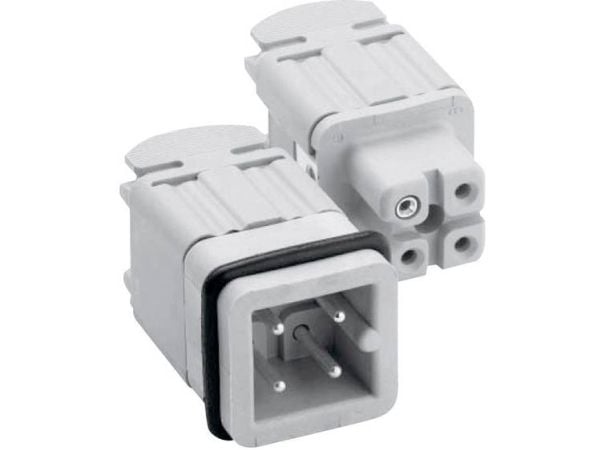 Amphenol C146 10A003 002 4-1 Nastat Heavy-mate® C146 Kokonaisnapamäärä 3 + PE 1 kpl