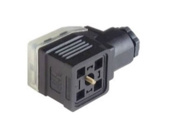 Hirschmann GDME 3020 934 455-100-1 Musta Tolpat:3 + PE Sisältö: 1 kpl