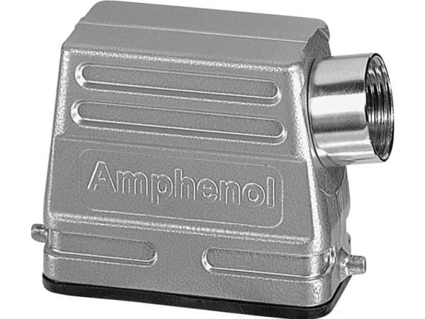 Amphenol C146 21R010 500 4-1 hylshus låg konstruktion kabelutgång på sidan 1 st