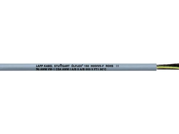 LAPP ÖLFLEX® 150 Styreledning 5 G 1 mm² Grå 15205-150 150 m