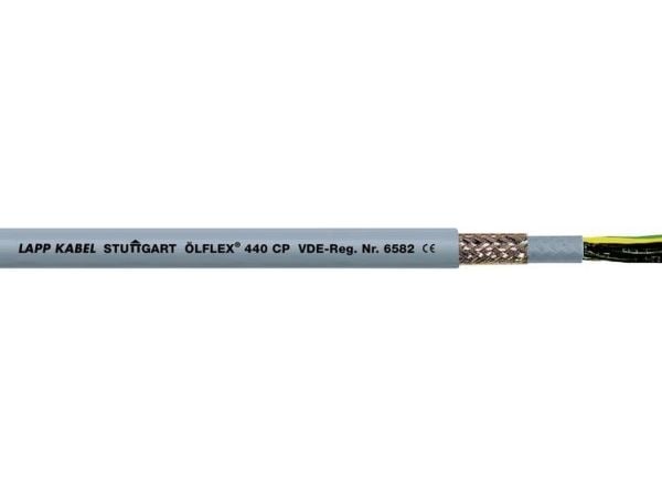 LAPP ÖLFLEX® 440 CP Styreledning 2 x 0,75 mm² Sølvgrå 12911-100 100 m