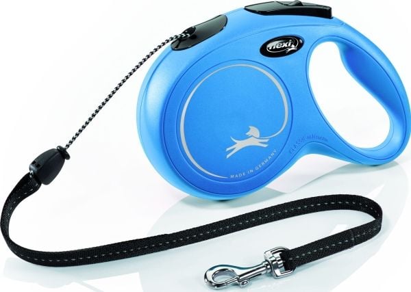 flexi New Classic snor M, 8M, 20KG, blå