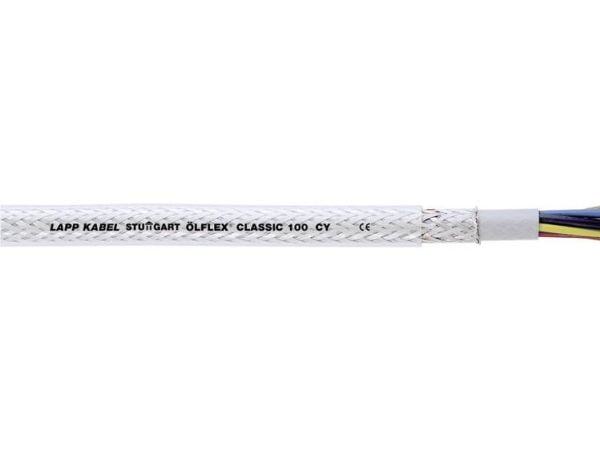 LAPP ÖLFLEX® CLASSIC 100 CY Styreledning 4 G 6 mm² Transparent 350193-50 50 m
