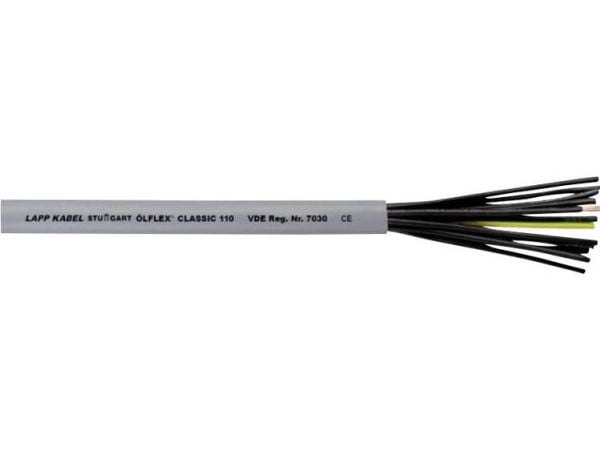 LAPP ÖLFLEX® CLASSIC 110 Styreledning 10 G 0,75 mm² Grå 1119110-100 100 m 100 m
