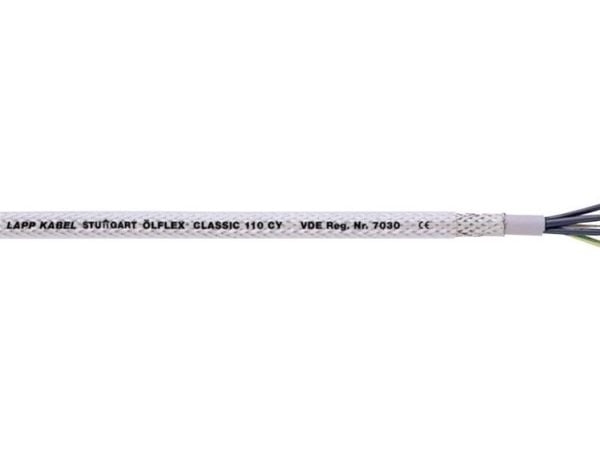 LAPP ÖLFLEX® CLASSIC 110 CY signalkabel 25G 1 mm² transparent 1135225-50 50 m