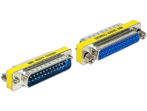 DeLOCK 65484, Sub-D 25, Sub-D 25, Sininen, Hopea