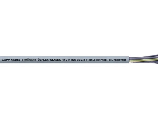 LAPP ÖLFLEX® CLASSIC 110 H styrkabel 5 G 0,50 mm², grå, 10019905-100, 100 m