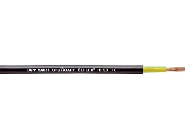 LAPP 26601-50 Släppkabel ÖLFLEX® FD 90 1 x 10 mm² Svart 50 m