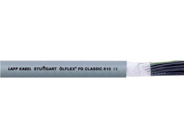 LAPP 26180-100 släpkedjekabel ÖLFLEX® FD CLASSIC 810 3 G 4 mm² grå 100 m