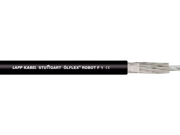 LAPP 29599-100 Hinausketjun kaapeli ÖLFLEX® ROBOT F1 12 x 0,34 mm² Musta 100 m