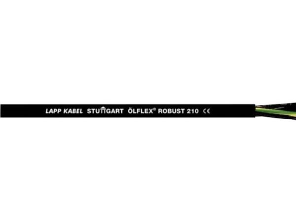 LAPP ÖLFLEX® ROBUST 210 Styrkabel 12 G 1 mm² Svart 21922-50 50 m