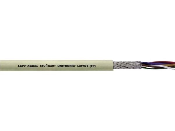 LAPP 31326-100 Datakaapeli UNITRONIC® Li2YCY (TP) 3 x 2 x 0,34 mm² Grå 100 m