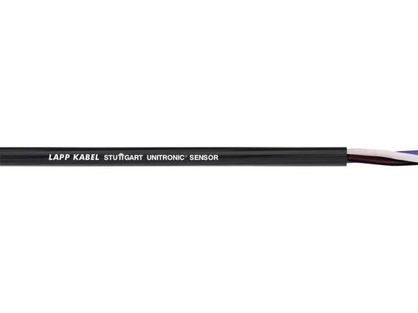 Lapp UNITRONIC SENSOR FD, 100 m, 0,25 mm², musta, Kupari, Polypropeeni, 19 kg/km