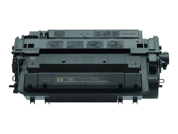 HP 55X - 2-pack - Høy ytelse - svart - original - LaserJet - tonerpatron (CE255XD) - for LaserJet Enterprise MFP M525; LaserJet Enterprise Flow MFP...