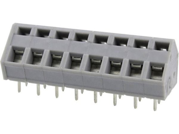 Degson DG245-5.0-12P-11-00AH fjäderkraftanslutningsblock 3,31 mm² poltal 12 grå (1 st)