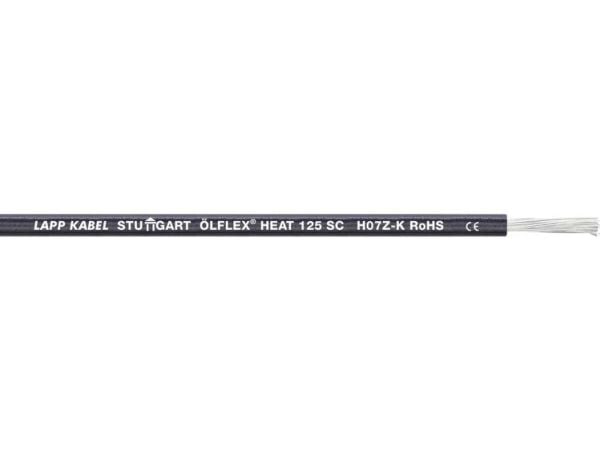 LAPP 1242001-50 tråd ÖLFLEX® HEAT 125 SC 1 x 35 mm² svart 50 m