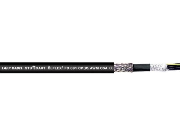 LAPP 1027294-50 Släppkedjekabel ÖLFLEX® FD 891 CY 7 G 1 mm² Svart 50 m