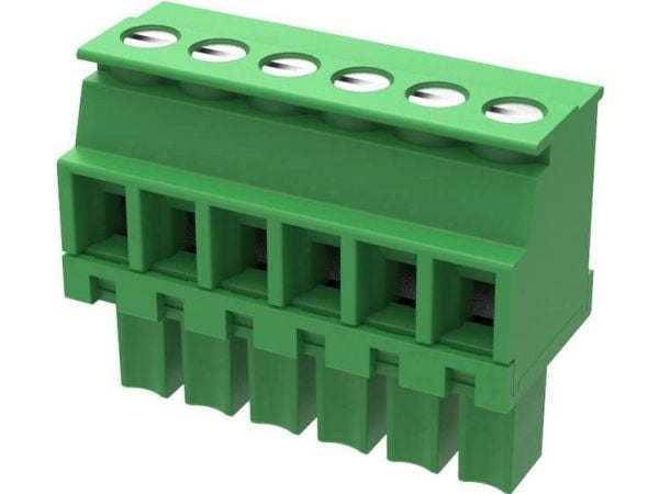 Degson stiftkabinetkabel 15EDGKB, antal poler 10, rastermått 3,81 mm, 15EDGKB-3.81-10P-14-100AH-1, 1 st
