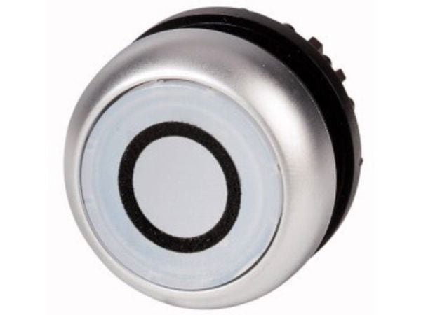 Eaton M22-DL-W-X0, Painikekytkin, Musta, Metallinen, Valkoinen, IP66, IP67, IP69, 29,7 mm, 29,7 mm, -25 - 70 °C