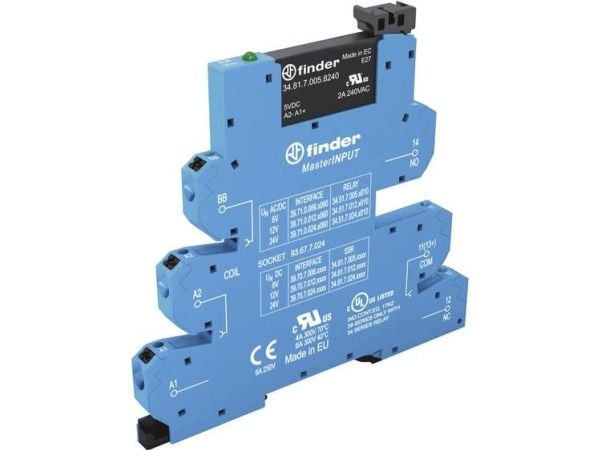 Finder Puolijohderele 39.70.8.230.9024-10 2 A Kytkentäjännite (max.): 24 V/DC 10 kpl