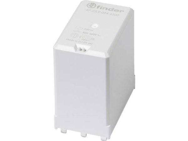 Finder 67.23.9.008.4300 printrelé 8 V/DC 50 A 3 x veksel 1 stk Tray