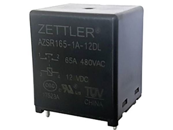 Zettler Electronics printrelé 24 V/DC 80 A 1 skiftekontakt (1 stk)