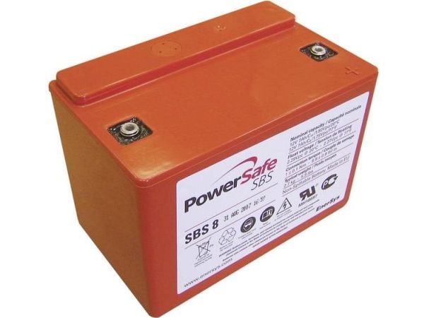 EnerSys Hawker Longlife PowerSafe blybatteri 12 V 7 Ah blyfleece (B x H x T) 138 x 99 x 86 mm M4 skrutilkobling vedlikeholdsfritt lav selvutlading