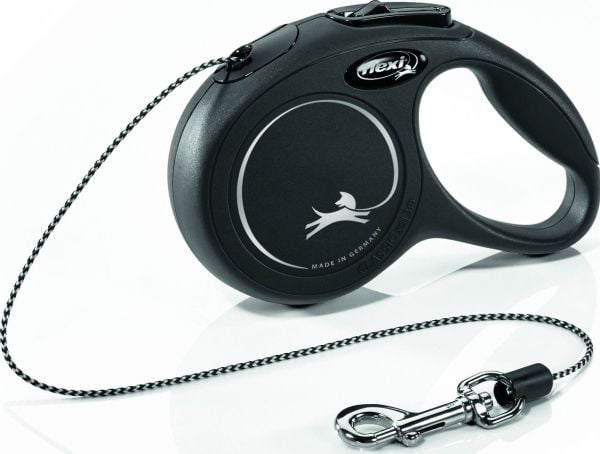 flexi New Classic snor XS, 3M, 8KG, sort