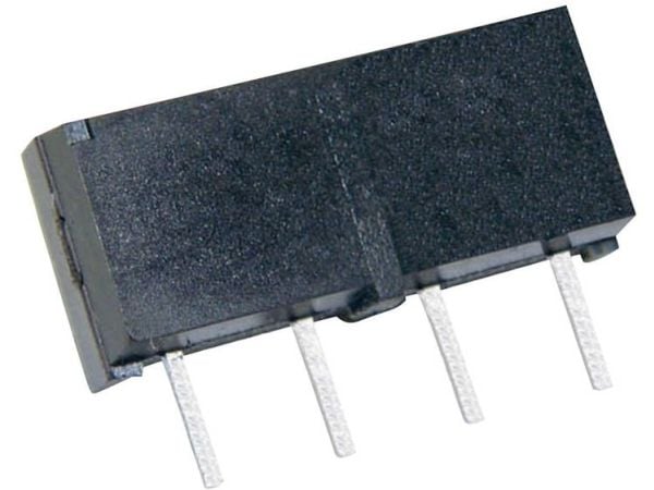 StandexMeder Electronics MS05-1A87-75LHR Reed-rele 1 x rajakytkin 5 V/DC 0,5 A 10 W SIP-4