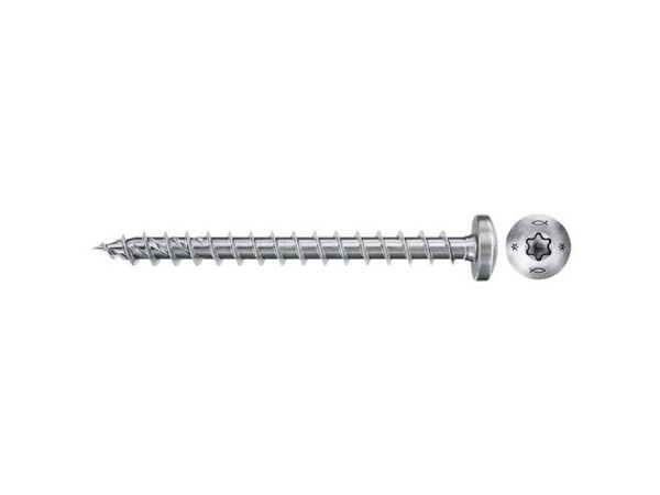 Fischer 670439, Skru, Metall, Tre, Generell nytte, Full tråd, Kuppelhode